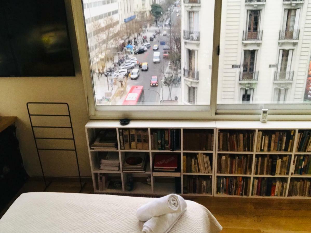 Estilo Y Comodidad En Av Corrientes, Departamento Con Estacionamiento Para Autos Буэнос-Айрес Экстерьер фото